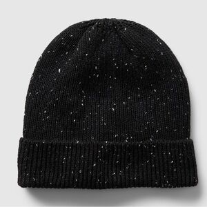 NWT GAP Black and White Knit Beanie Hat